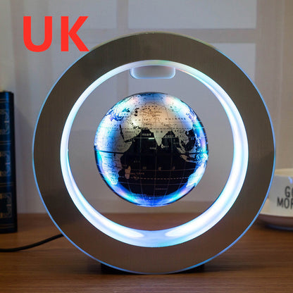 LED Magic Floating Globe – Magnetic Levitation World Map