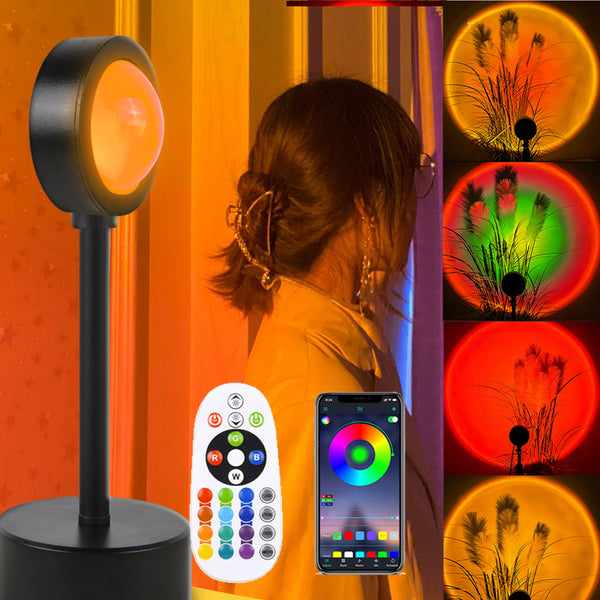 Sunset Glow Projector – Night Light & Room Decor