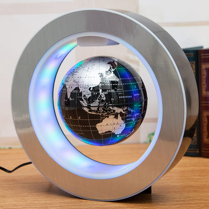 LED Magic Floating Globe – Magnetic Levitation World Map
