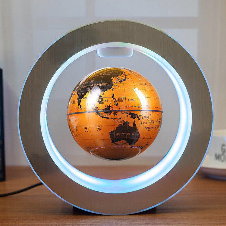 LED Magic Floating Globe – Magnetic Levitation World Map