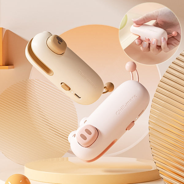 USB Rechargeable Mini Bag Sealer with Cutter – Portable Handheld Heat Sealer for Plastic Food & Snack Bags, Kitchen Storage Gadget