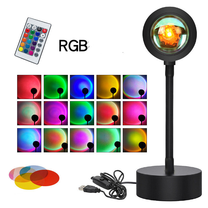 Sunset Glow Projector – Night Light & Room Decor